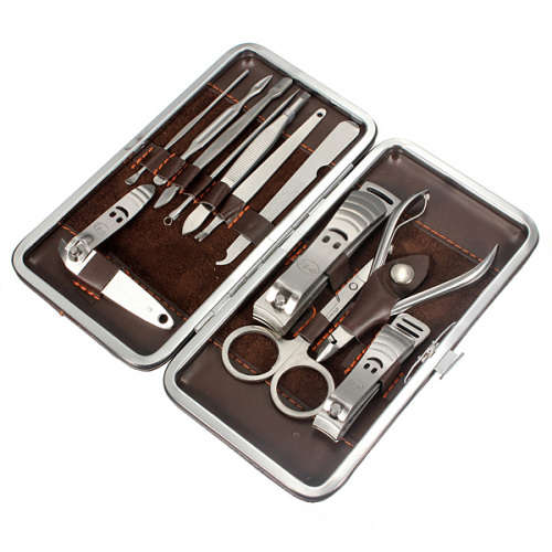 Professional Manicure Pedicure Set Nail Beauty Care Kit. Collections are allowed.