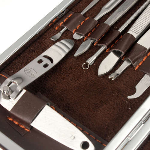 Professional Manicure Pedicure Set Nail Beauty Care Kit. Collections are allowed.
