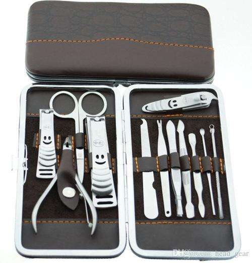 Professional Manicure Pedicure Set Nail Beauty Care Kit. Collections are allowed.