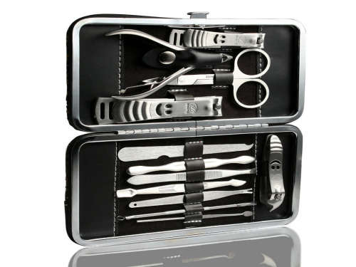 Professional Manicure Pedicure Set Nail Beauty Care Kit. Collections are allowed.
