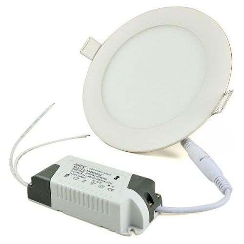 LED Ceiling Lights 9W 220V Round Panel Complete with Fittings plus Driver / PSU. Collections allowed