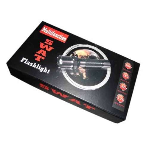 Rechargeable Zoomable CREE LED Torch Flashlight With 800 Lumens Output. Collections Are Allowed.