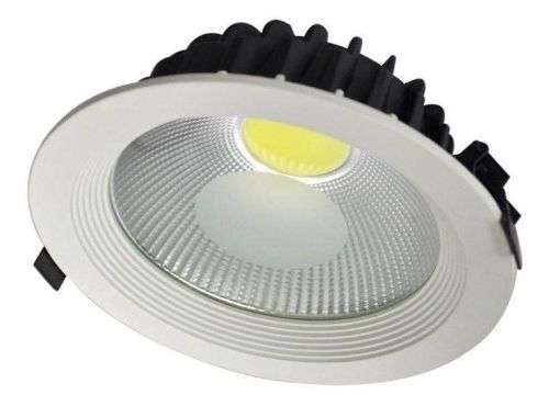 LED Ceiling Light: Spotlight 25W COB 180 ~ 265V in Cool White. Very Wide Beam. Collections Allowed.