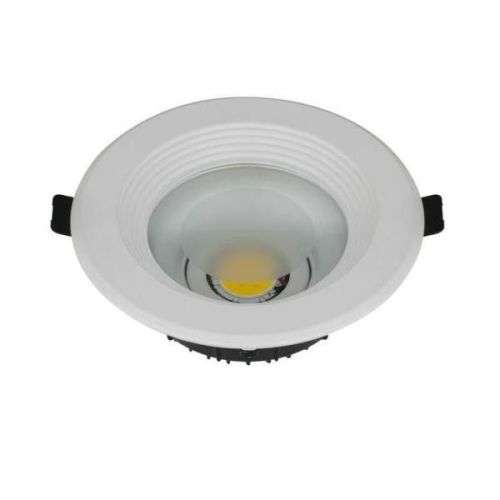 LED Ceiling Light: Spotlight 25W COB 180 ~ 265V in Cool White. Very Wide Beam. Collections Allowed.