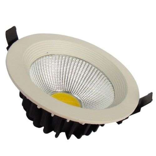 LED Ceiling Light: Spotlight 25W COB 180 ~ 265V in Cool White. Very Wide Beam. Collections Allowed.