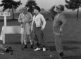 Three Stooges Golf Bag CD-Holder. For The Ultimate Fan and Collector. Collections only.