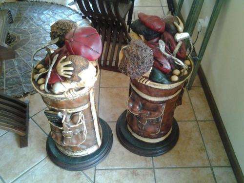 Three Stooges Golf Bag CD-Holder. For The Ultimate Fan and Collector. Collections only.