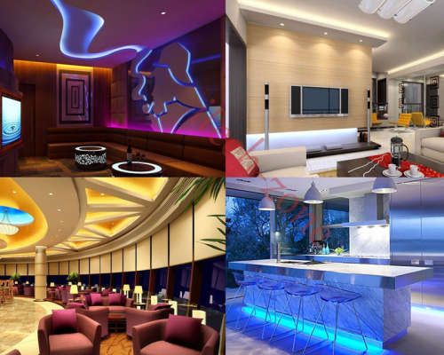 Remote Controlled RGB LED Strip Lights: 5-metre RGB Rolls with Adapter + Driver. Collections Allowed