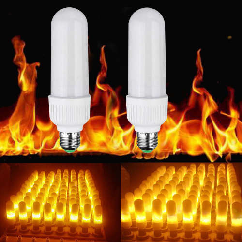 LED Light Bulbs: Flame Flicker Effect Type Twin Pack. Collections allowed.