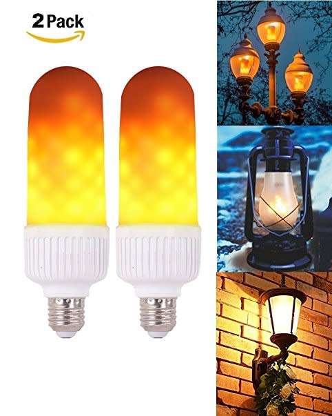 LED Light Bulbs: Flame Flicker Effect Type Twin Pack. Collections allowed.