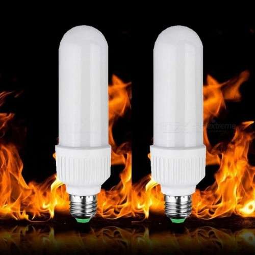 LED Light Bulbs: Flame Flicker Effect Type Twin Pack. Collections allowed.