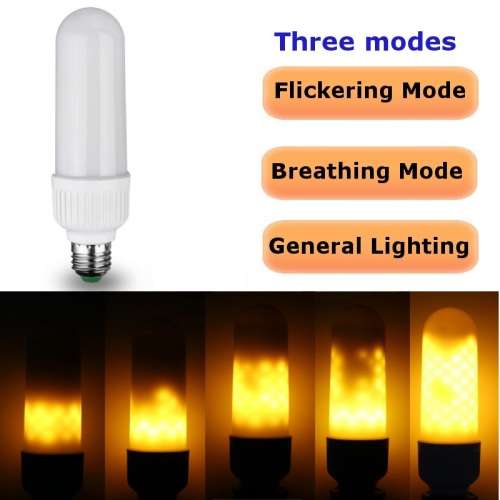 LED Light Bulbs: Flame Flicker Effect Type Twin Pack. Collections allowed.