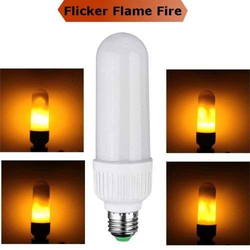LED Light Bulbs: Flame Flicker Effect Type Twin Pack. Collections allowed.