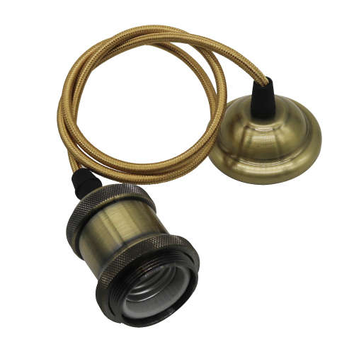 Light Pendant Ceiling Fittings: Retro Vintage Antique Edison E27. Collections are allowed.