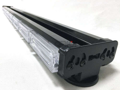 Orange Yellow Amber Vehicle LED Double Side Strobe Flash Light Bar 60cm. Collections allowed.