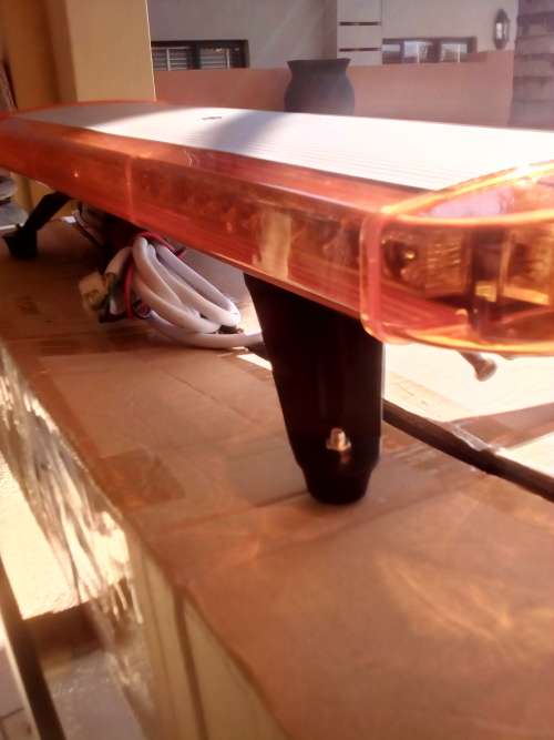 Amber Vehicle Strobe Roof Top Emergency Warning Flash Light. Collections are allowed.
