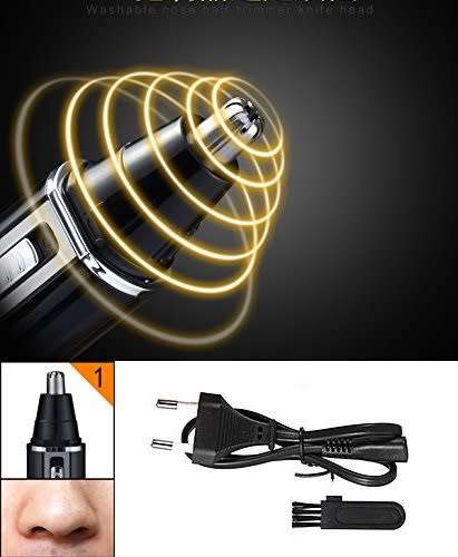 Rechargeable Electric Nose Hair Trimmer + More. Collections are allowed.
