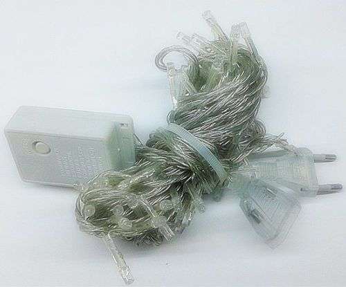Red Light Colour 220V AC LED Decorative Fairy String Lights Waterproof. Collections Are Allowed.