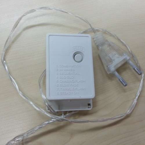 Red Light Colour 220V AC LED Decorative Fairy String Lights Waterproof. Collections Are Allowed.