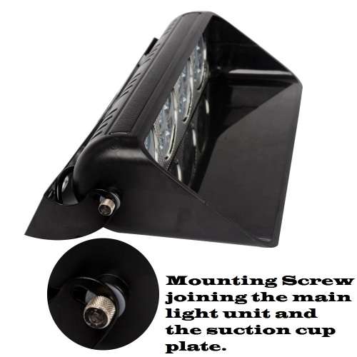 Vehicle Dashboard Windscreen Flash Strobe Orange Yellow Amber LED Dash Light Bar Collections Allowed