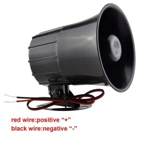 12V Wired Alarm Siren Horn Compact Design. Collections are allowed.