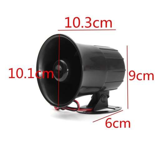 12V Wired Alarm Siren Horn Compact Design. Collections are allowed.