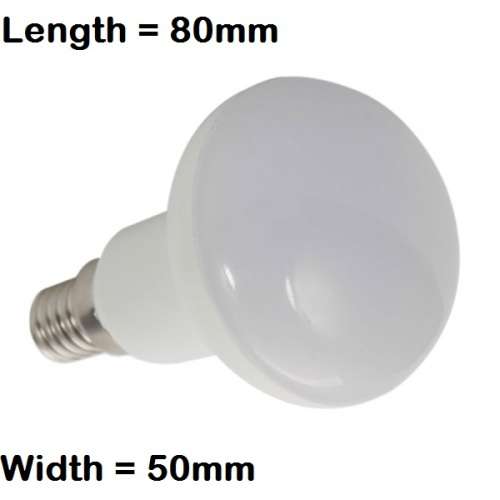LED Light Bulbs: 6W R50 Reflector 220V Cool White. Collections are allowed.