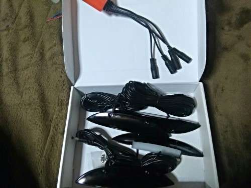LED Car Wheels Tyre RGB MultiColour Styling Lights With Remote Control. Collections allowed.