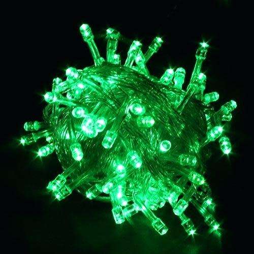 Green Light Colour LED Decorative Fairy String Lights Waterproof 220V AC. Collections Are Allowed.