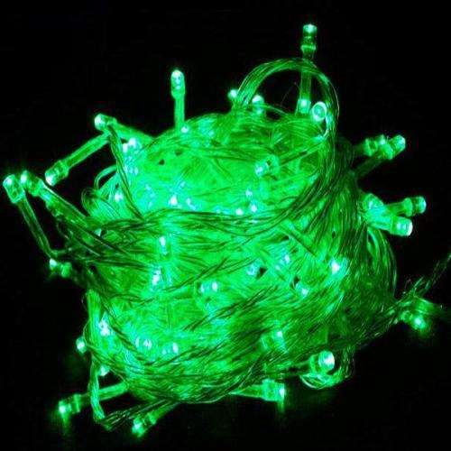 Green Light Colour LED Decorative Fairy String Lights Waterproof 220V AC. Collections Are Allowed.