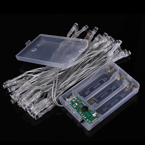 Warm White Battery Operated LED Decorative Fairy String Lights Waterproof. Collections Are Allowed.