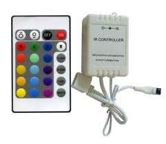 LED STRIP 24-KEY IR REMOTE CONTROLLER