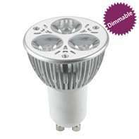 DIMMABLE LED DOWNLIGHT BULBS. 3W GU10 220V AC