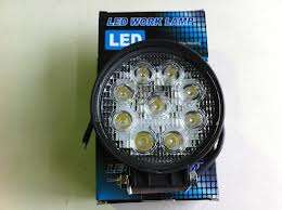 LED WORK/FLOOD/SPOT LIGHTS:- 27W 12V. FREE POSTAGE/SHIPPING.