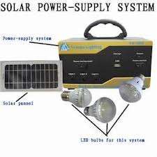 RECHARGEABLE SOLAR LED LIGHT SYSTEM/KIT ******FREE SHIPPING******