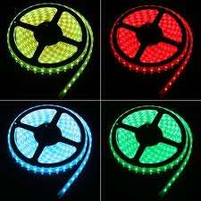 LED Strip Light: 12Volts Waterproof 5metre Rolls. Assorted Colours. Collections are allowed