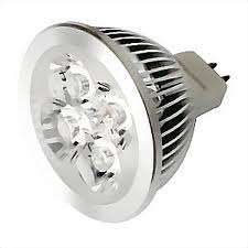 LED DOWNLIGHT / SPOTLIGHT BULBS - MR16 5W 12V DC.