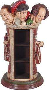 Three Stooges Golf Bag CD-Holder. For The Ultimate Fan and Collector. Collections only.