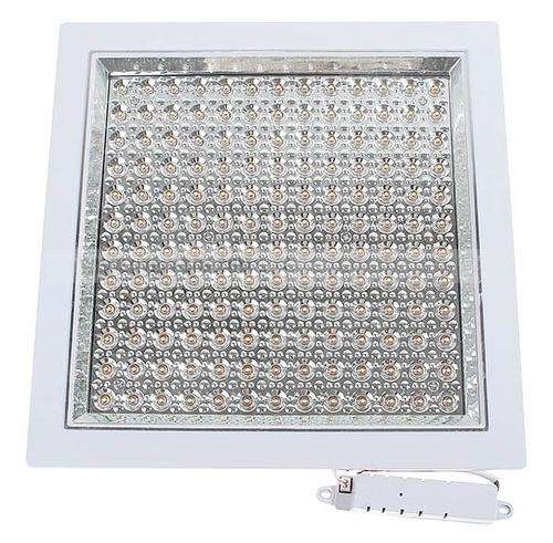 LED CEILING/WALL LIGHT (100-DIODE SQUARE LIGHT): COMPLETE WITH FITTINGS AND DRIVER/PSU.