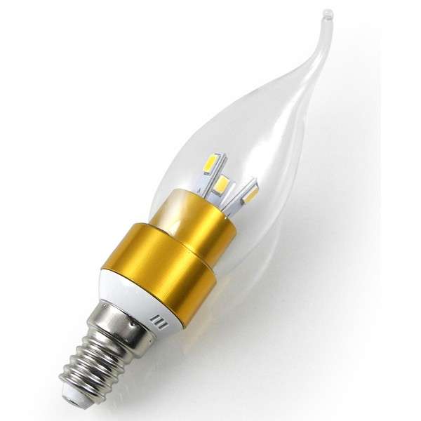 LED LIGHT BULBS: HIGH OUTPUT LUMENS LED CANDLE LIGHT BULB