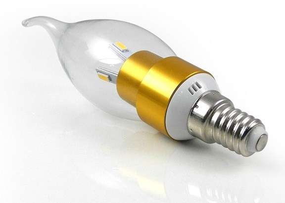 LED Light Bulbs: Hi Lumens Output Candle Design. Collections are allowed.
