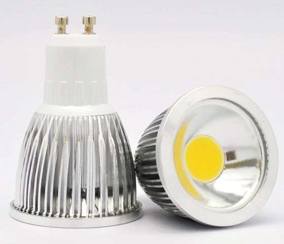 5W GU10 COB LED DOWNLIGHTS: 80V ~ 265V AC COB LIGHT-SOURCE