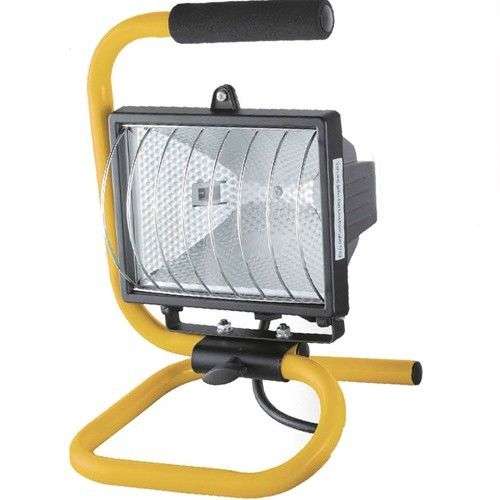 500W PORTABLE HALOGEN FLOODLIGHT 220 ~ 240V