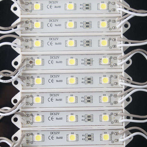 LED LIGHT MODULES: WATERPROOF TRIPLE SMD5050 in Cool White. Collections are allowed.