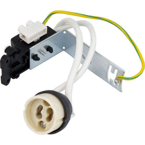 GU10 COMPLETE Base LED/Halogen Ceramic Lamp/Bulb Holder/Wired Connector/Socket. Collections allowed.