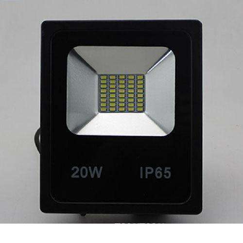 LED FLOODLIGHTS: 20W 220V BLACK SLIM LINE. Collections are allowed.