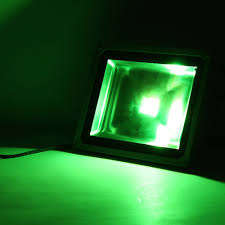 LED FLOODLIGHTS: GREEN Colour 20W 220V BLACK SLIM LINE. New on Bidorbuy. Collections are allowed.
