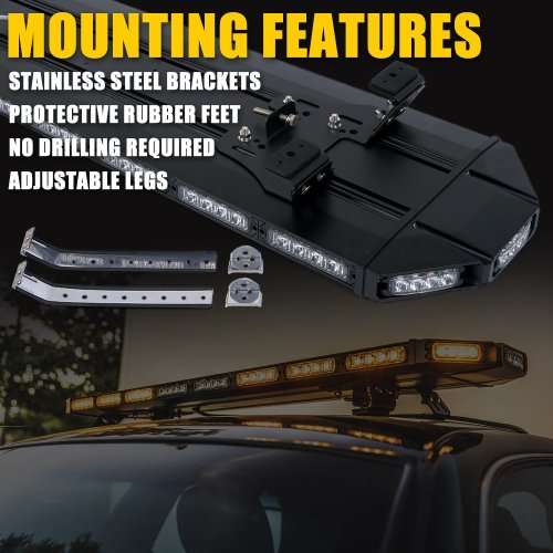 LED Strobe Roof Top Flash Light Stealth Design. Free Courier Shipping. Collections are allowed.