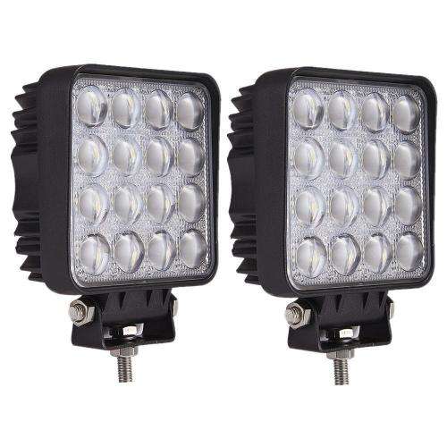 48W 4D LED Auto Work Spot Lights: 4D Optical Lens  9~32V DC. Collections are allowed.