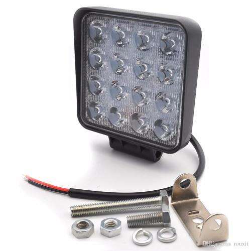 48W 4D LED Auto Work Spot Lights: 4D Optical Lens  9~32V DC. Collections are allowed.
